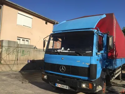 Mercedes-Benz 817 box truck for sale Belgium, ZK29080