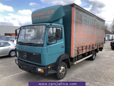 Продажа Mercedes-Benz Atego 817 Тентованный грузовик из Бельгии, цена 6200  EUR - Truck1 ID 7372232