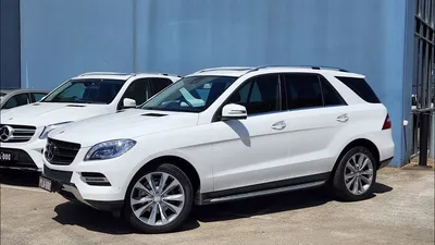 2015 Mercedes ML350 W166 Polar White SUV Car of the Week - YouTube