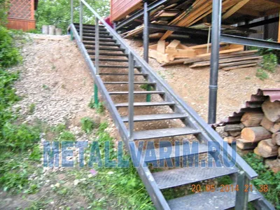 Металлические лестницы: Лестницы на металлокаркасе своими руками:  Персональные записи в журнале Ярмарки Мастеров