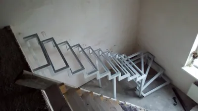 Металлическая лестница своими руками