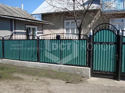 Металлические ворота и калитки, купить в Санкт-Петербурге по низким ценам -  Good Zabor