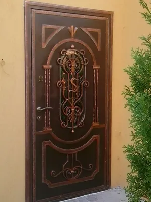 Входные кованые двери ВКД-01 на заказ от производителя в Москве