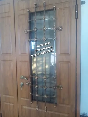 Железная дверь для загородного дома с элементами ковки ДК 32, цена 102 000  руб. - Купить в Москве