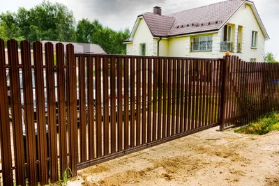 👍 Купить металлический забор в Санкт-Петербурге - строительство ограждения  по низкой цене 🔥