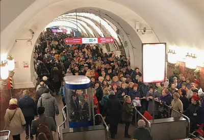 Схема метро Санкт-Петербурга