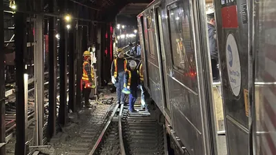 Бомжовая ветка в нью-йоркском метро