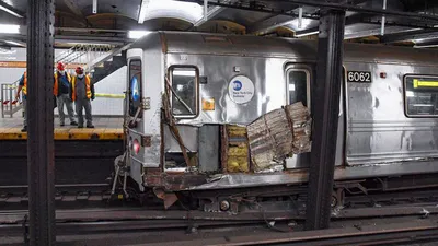 При столкновении поездов метро в Нью-Йорке пострадали не менее 24 человек -  РИА Новости, 05.01.2024