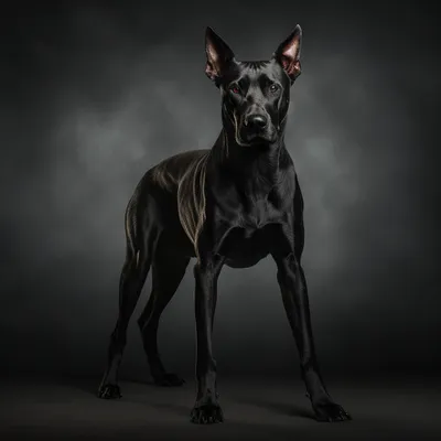 Черный метцнер собака - 67 фото