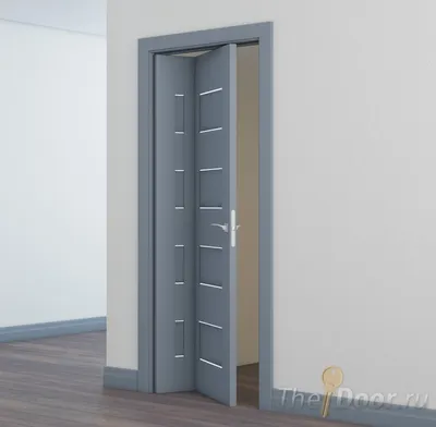 Складные двери | интересное решение | ремонт квартиры спб - YouTube