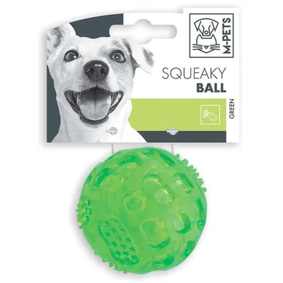 Игрушка для собак Двойной мячик со светом
