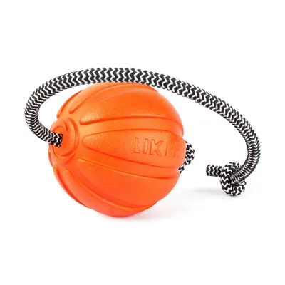 Круглый игрушка мяч для собаки прочный мяч для тренировки щенков  декомпрессионный дисплей форма пищалка Интерактивная тренировка мячик-игрушка  для домашних животных | AliExpress