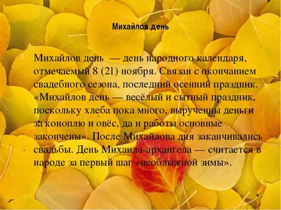 Михайлов день | Храм Владимирской иконы Божией Матери в Куркине