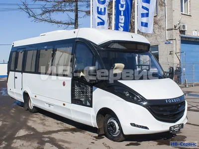 Туристический автобус FOXBUS на базе шасси IVECO Daily 70C17CC » ИВ-Сервис  – официальный дилер JAC, DONGFENG, IVECO и FUSO