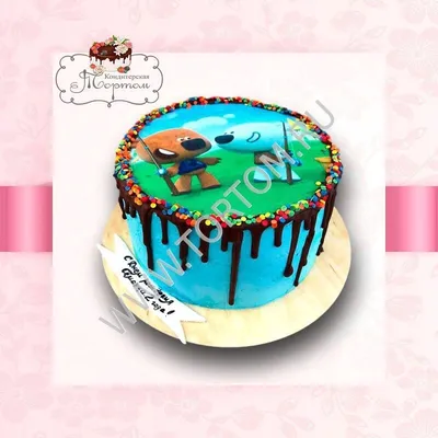 Торт Мимимишки 24081721 детский для девочки на день рождения на 4 года без  мастики - торты на заказ ПРЕМИУМ-класса от КП «Алтуфьево»