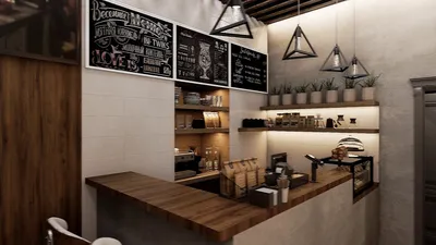 Дизайн мини кафе - фото и проект интерьера небольшого кафе