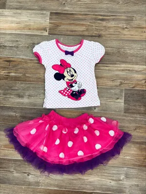 Women's Disney Glam Minnie Mouse Costume, Red/White/Black, Large/12-14 |  eBay