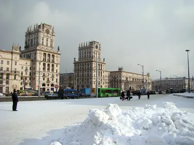 Минск зимой (Много фото!) - treepics.ru