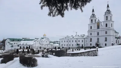 Вечерний зимний МИНСК | Пикабу