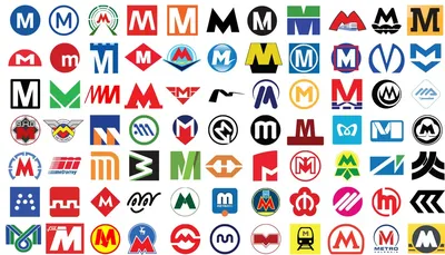 77 логотипов метрополитенов мира (@metkere)