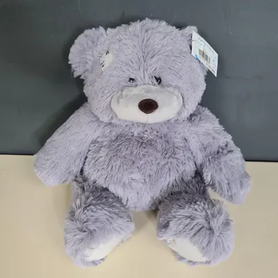 Мягкая игрушка медвежонок Тедди (Teddy bear), мягкий плюшевый Мишка Тедди,  цвет СЕРЫЙ 75 СМ