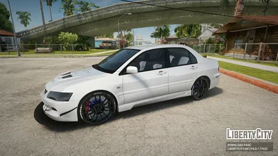 car, Mitsubishi, Mitsubishi Lancer Evolution IX, tuning, colored wheels,  video games, Need for Speed, white cars, vehicle, Japanese cars | 1920x1080  Wallpaper - wallhaven.cc