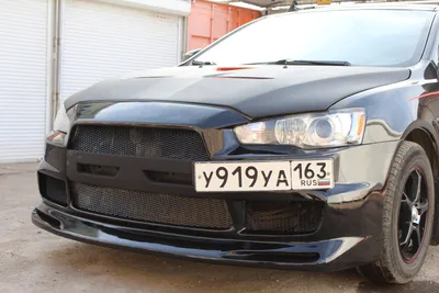 Тюнинг - Капот EVO на Mitsubishi Lancer 10 (X)