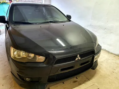 Накладка задняя Zodiak для Mitsubishi Lancer X (2 Выхлопные) (под покраску)  купить в Украине (фото, отзывы) — код товара 3814-00 — Тюнинг Карс.