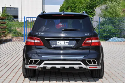 Выхлопная система GSC для Mercedes ML 166