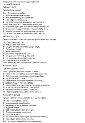 Значение Старших и Младших арканов, их символика и числовые свойства | taro.info🔮  | Дзен