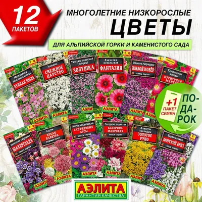 Многолетники для альпийской горки, Аквилегии Агрофирма Аэлита Набор  многолетних - купить по выгодным ценам в интернет-магазине OZON (1220199715)