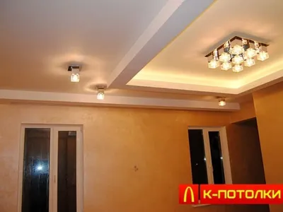 Потолки из гипсокартона в интерьере современного дома