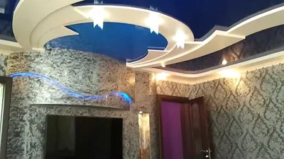 Многоуровневые потолки из гипсокартона