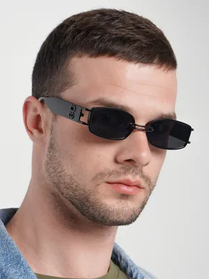 Мужские модные солнцезащитные очки с защитой от ультрафиолета, UV 400  купить по цене 908 ₽ в интернет-магазине KazanExpress