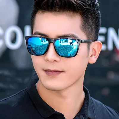 Mens Fashion Sunglasses Stylish Multi-color Mirror Lens Retro Aviators |  eBay