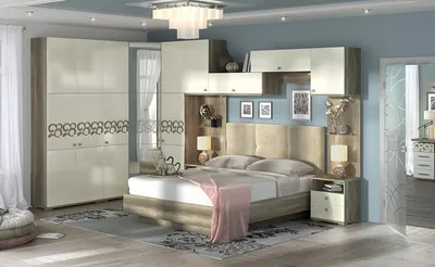 Модульная мебель для спальни Virginia Silva дуб бунратти купить в Сургуте |  Интернет-магазин VOBOX