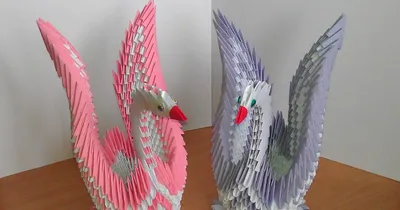 Как сделать лебедя оригами из бумаги своими руками: пошаговая схема лебедя  для детей