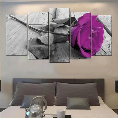 80х125 см, Белые розы Модульная картина из нескольких частей на холсте -  Купить модульную картину в спальню, гостиную, офис недорого Украина, цена