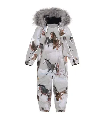 Molo комбинезон Polaris Fur Polar Bear зимний купить в интернет-магазине  Мама Любит с бесплатной доставкой!