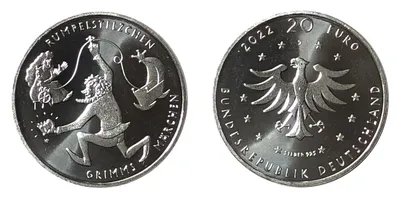 20 Евро Германия 2022 Румпельштильцхен