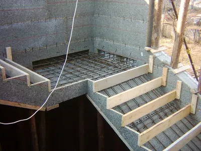 Типы монолитных лестниц | Изготовление лестниц в Краснодаре