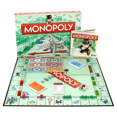 Игра настольная Монополия с банковскими картами MONOPOLY B6677 - Monopoly