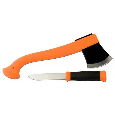 Набор Morakniv Outdoor Kit MG: нож Mora 2000 и топор (зеленый) | Скидка 615  руб.