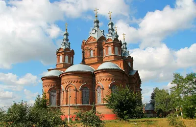Мордово (Мордовский район). Церковь Михаила Архангела, фотография. фасады  вид с восточной стороны