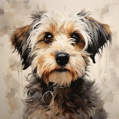 Мини собака🐶» — создано в Шедевруме