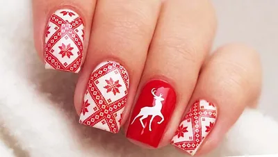 Купить 3D зимние рождественские клейкие наклейки для ногтей, наклейка  снежинка, снеговик, олень, сердце, лист, дизайн ногтей, украшение для  дизайна ногтей | Joom