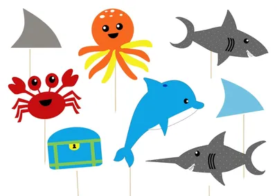 29 Бесплатных Карточек Морские животные на Русском | PDF