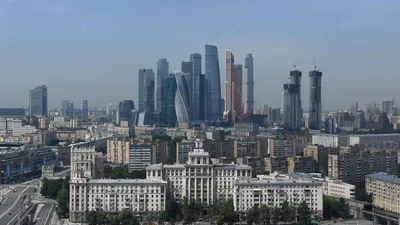 Пожар в России - загорелся центр Москва-сити - 24 Канал