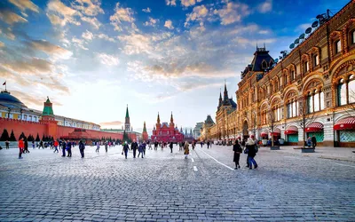 Москва, красная площадь» — создано в Шедевруме