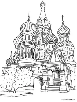 Москва-Сити: пошаговый рисунок карандашом для детей